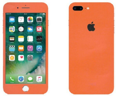 Vcare GadGets Apple iPhone 7 Plus Mobile Skin(Orange)