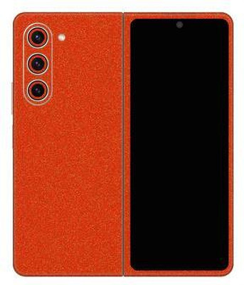 Vcare GadGets Samsung Galaxy Z Fold 5 5G Mobile Skin(Orange)