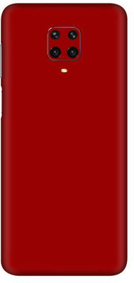 Vcare GadGets Redmi Note 9 Pro Max Mobile Skin(Red Matte)