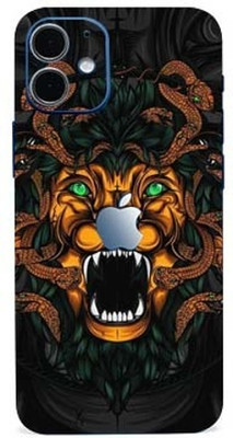 TJ CREATION Apple iPhone 12 Mini Mobile Skin(Superr multi latters color Skin With HiighQuality Matte Finish...s1)
