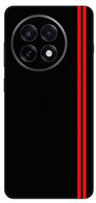 Vcare GadGets OnePlus 13R 5G (With Logo) Mobile Skin(Black & Red)