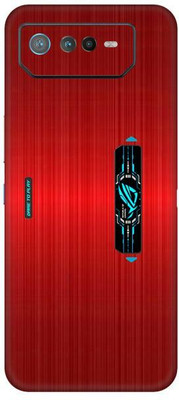 Vcare GadGets ROG Phone 6 Pro 5G Mobile Skin(Red)