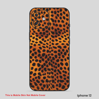 VYBE The Smart Choice iPhone 12 Pattern Mobile Skin(Cocoa Brown 2)