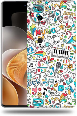 Mclaxa VIVO V40 Mobile Skin(Music Graffiti)