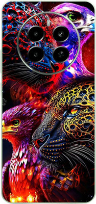 mehra Realme 12 Pro 5G Premium Lion 3D Premium Full Back & Side Coverage Theme Mobile Skin(Multicolor)