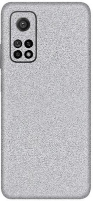 Vcare GadGets Mi 10 T 5G Mobile Skin(Glitter Silver 1)