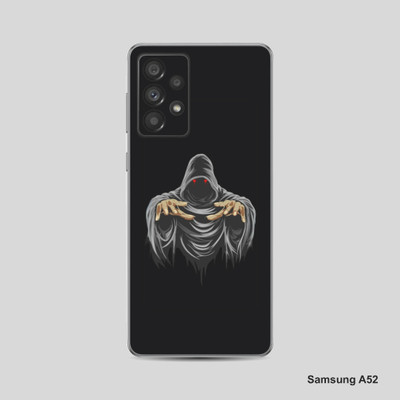 VYBE The Smart Choice Samsung A52 Horror Mobile Skin Mobile Skin(Black, Grey)