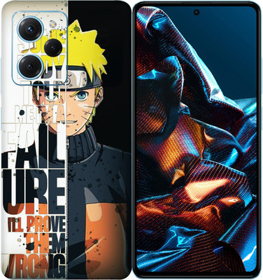 SkinoMania POCO X5 Pro 5G Mobile Skin(Multicolor Naruto-Anime-quotes)