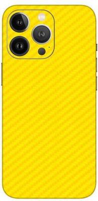 QKVR iPhone 13 Pro Max Mobile Skin(Yellow)