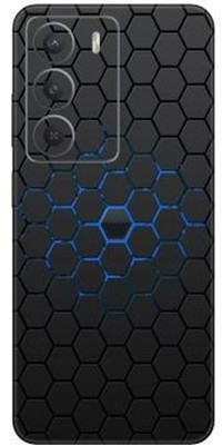 Vcare GadGets Realme C73 (5G) Mobile Skin(Black & Blue)