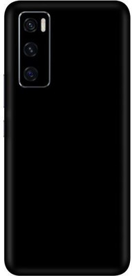 Vcare GadGets Vivo V20 SE Mobile Skin(Glossy Black)