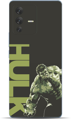 VYBE Vivo V23 Pro Hulk Mobile SKIN Mobile Skin(Reseda Green 32)