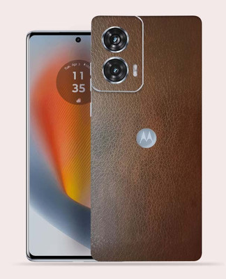 WeCre8 Skin's WeCre8 Skin's Motorola Edge 50 Fusion Mobile Skin(Brown Leather)