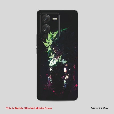 VYBE The Smart Choice Vivo V25 Pro Goku Mobile Skin Mobile Skin(Olive Green A33)