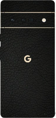 TJ CREATION GOOGLE PIXEL 6 PRO Mobile Skin(Ultra Super Black Leather Skin With High Matte Finish.)