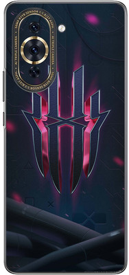 FCS Huawei nova 10 PRO Printed Back skin Mobile Skin(Nubia Red Texture)