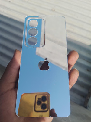 MOKPLZ OPPO A3 PRO 5G SILVER MIRROR BACK PANNEL Mobile Skin(Silver)