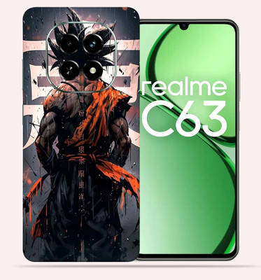 OggyBaba Realme C63 5g Mobile Skin(Goku Art)