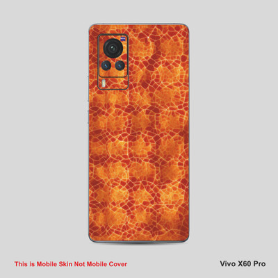 VYBE The Smart Choice Vivo X60 Pro Pattern Mobile Skin Mobile Skin(Multi ColourCK5)
