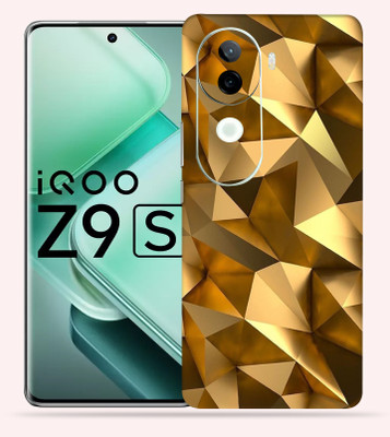 OggyBaba Vivo Iqoo Z9s 5g Mobile Skin(Golden poly)