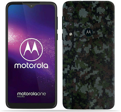 Skinex Motorola Moto One Macro Mobile Skin(Multicolor Mobile Skin With camera protector (Back + Camera + Side))