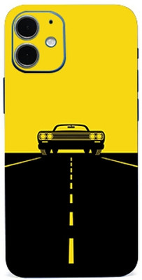 AsSkin Apple iPhone 12 Mini Mobile Skin(Retro car Skin With High Matte Finish)