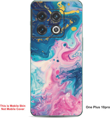 VYBE The Smart Choice One Plus 10 Pro Art Embossed Mobile Skin(Medium Green A8)