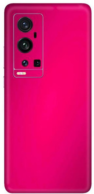 Vcare GadGets Vivo X60 Pro Plus Mobile Skin(Metallic Pink Shining)