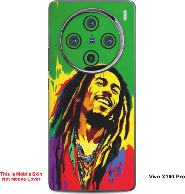 VYBE The Smart Choice Vivo X100 Pro Art Embossed Mobile Skin(Medium Green 19)