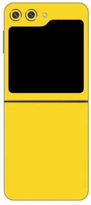 Vcare GadGets Samsung Galaxy Z Flip5 5G Mobile Skin(Yellow)