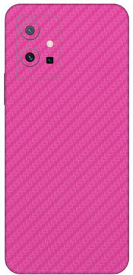 Vcare GadGets Fiber Carbon Pink vivo Y75 5G Mobile Skin(Fiber Carbon Pink)