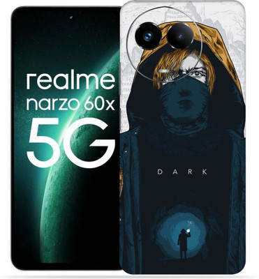 OggyBaba Realme Narzo 60X 5g Mobile Skin(Inside Dark)
