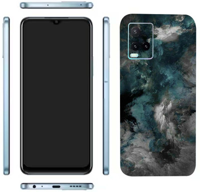 Pochanki Vivo Y33t Mobile Skin(Dark Clouds Skin With Glossy Matte Finish.)