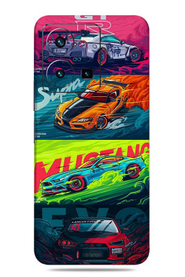 Coverooz Vivo Y35 Mobile Skin(Multicolor)