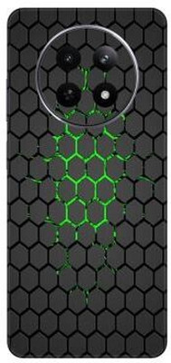 Vcare GadGets Realme 12X (5G) Mobile Skin(Green & Light Grey)
