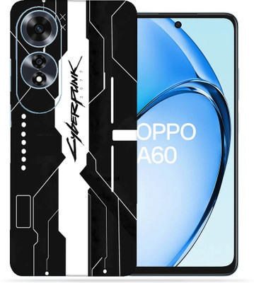 OggyBaba OggyBaba Oppo A60 Mobile Skin(Black Cyberpunkh)