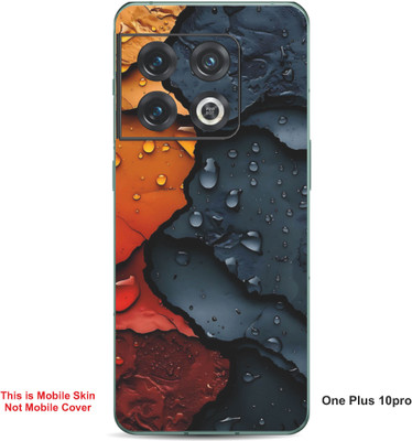 VYBE The Smart Choice One Plus 10 Pro Pattern Embossed Mobile Skin(Light Eggplant A8)