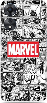 SkinoMania OPPO A78 5G Mobile Skin(Multicolor Red-Comic-Marvel)