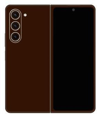 Vcare GadGets Samsung Galaxy Z Fold 5 5G Mobile Skin(Chocolate)