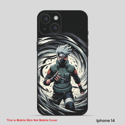 VYBE The Smart Choice iPhone 14 Pro Jujutsu Embossed Mobile Skin(Brick Red 16)