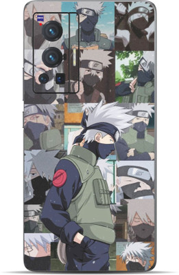 VYBE Vivo X70 Pro Kakashi Mobile Skin Mobile Skin(Silver 40)