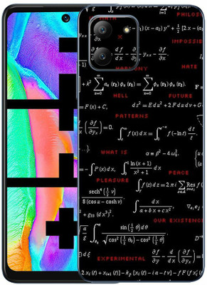 FCS Infinix Hot 11 Printed Back Skin Mobile Skin(Writing Texture Skin)