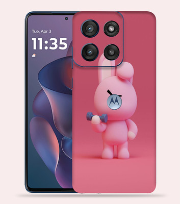 OggyBaba OggyBaba Moto G60 pro 5g Mobile Skin(Pinku)