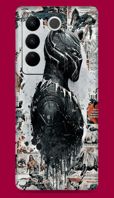 SkinoMania Vivo V27 Pro 5G Mobile Skin(Multicolor Comic-Panther)