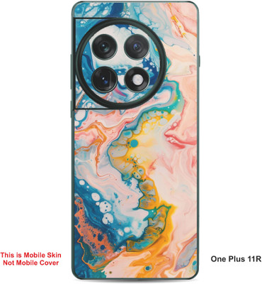 VYBE The Smart Choice One Plus 11R Art Embossed Mobile Skin(Gravel A12)