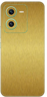 Vcare GadGets V25 5G Mobile Skin(Brushed Gold)