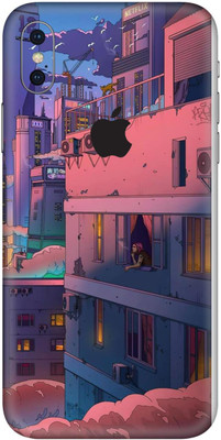 wrap craft Apple iPhone XS Max Mobile Skin(Multicolor)