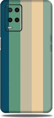 Mclaxa OPPO A54, Lines 8888 For Oppo a54 Mobile, oppo A54 4g Mobile Skin(Lines 8888 skin (Only Back Panel Coverage))