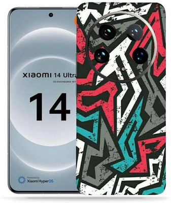 SkinoMania Xiaomi 14 Ultra Mobile Skin(Abstract Mad Angle)