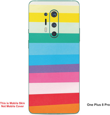 VYBE The Smart Choice One Plus 8 Pro Art Embossed Mobile Skin(Smalt Blue A3)